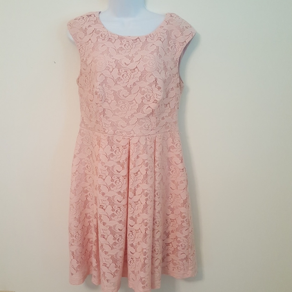 Connected Apparel Lace Dress